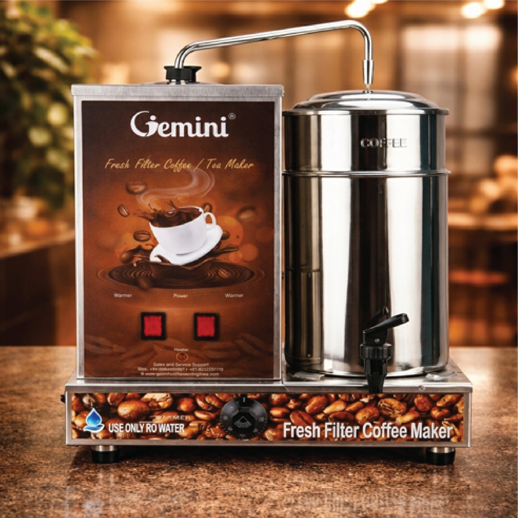 Coffee Machine One Side – compact single-side filter coffee maker